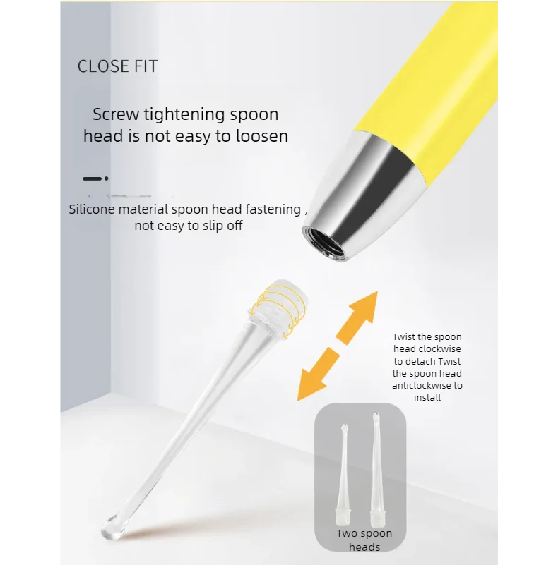 LED Ear Wax Removal Kit Ear Cleaner Tool Set - 9