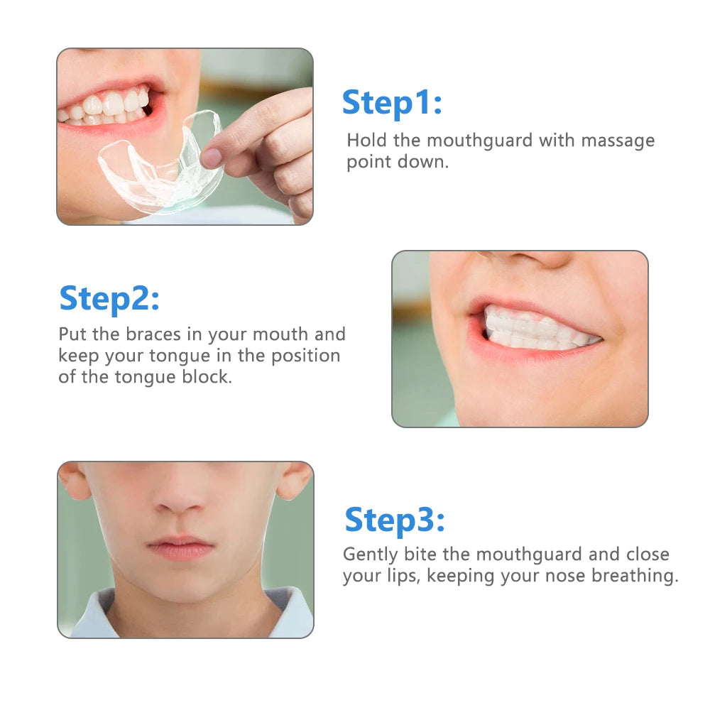 Kids Dental Orthodontic Braces 3 Stage Teeth Alignment Trainer