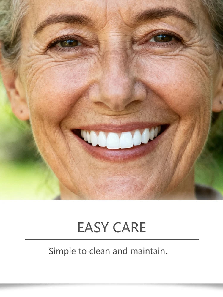 Instant Fake Teeth Denture Set Natural Smile Braces