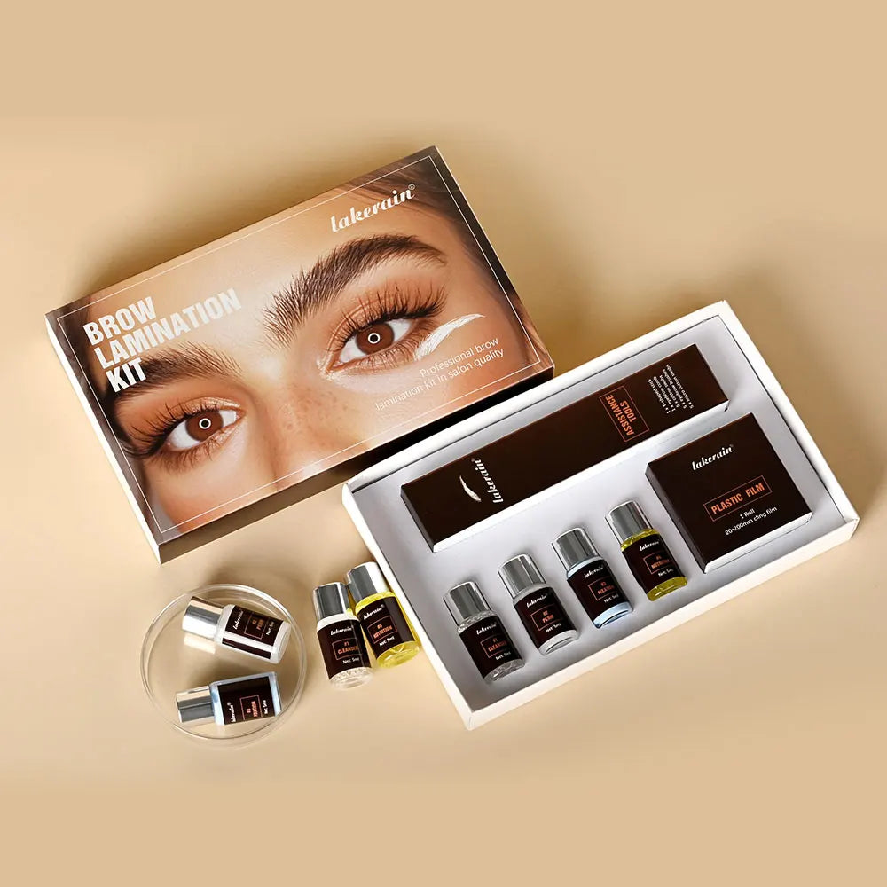 Semi-Permanent Brow Lamination Kit Eyebrow Lifting Shaping Set - 4