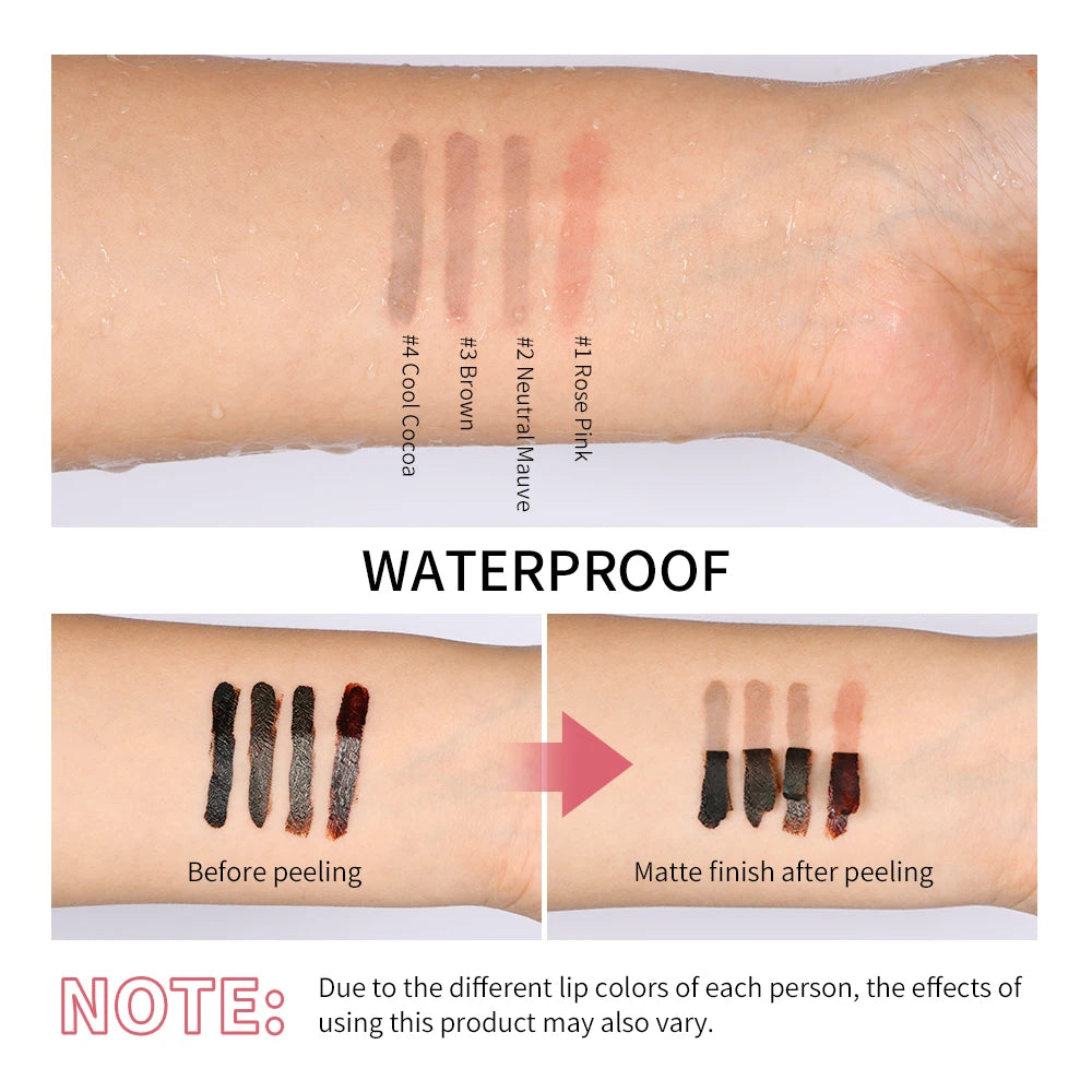 Peel Off Lip Liner Waterproof Matte Tattoo Makeup - 5