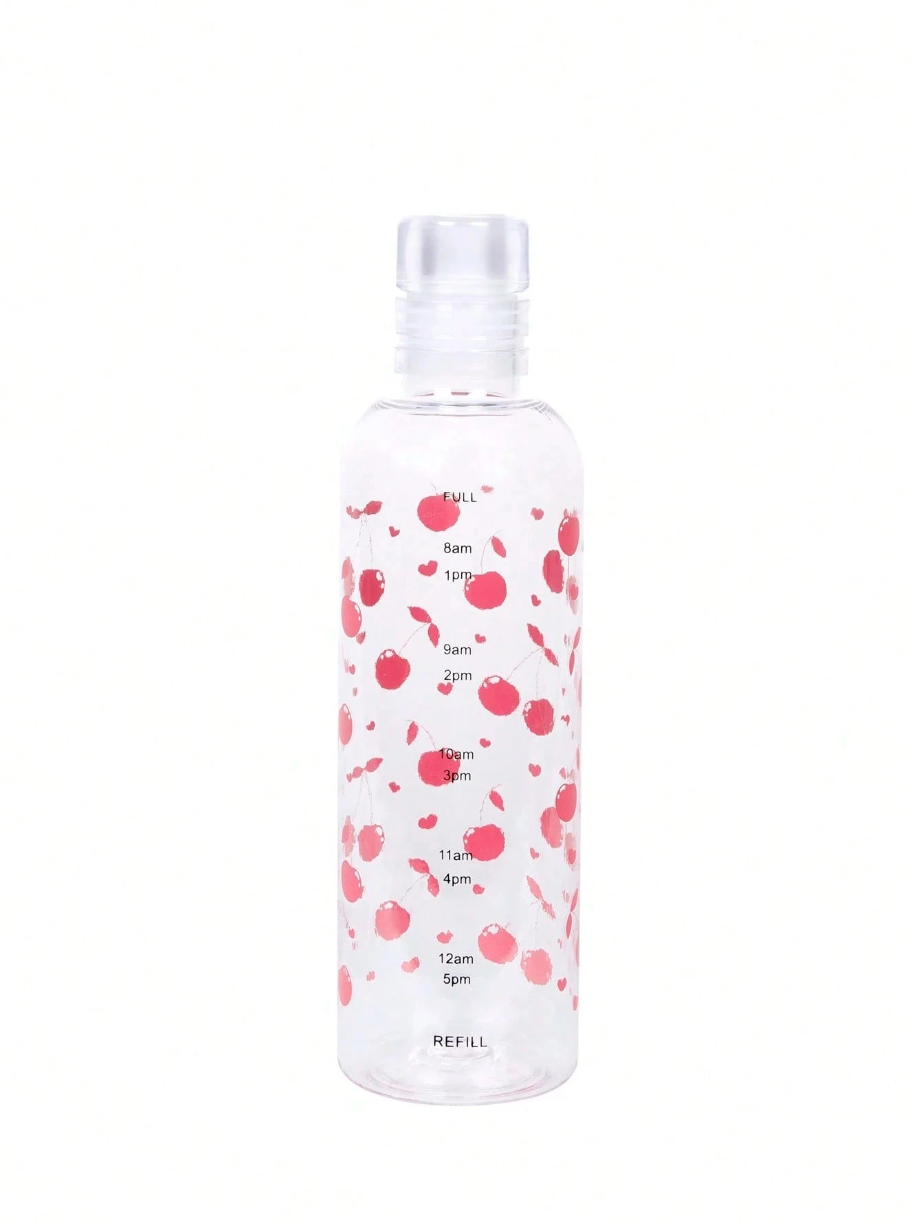 500ml Bow Print Water Bottle Leakproof Reusable Plastic Sports Cup - 21