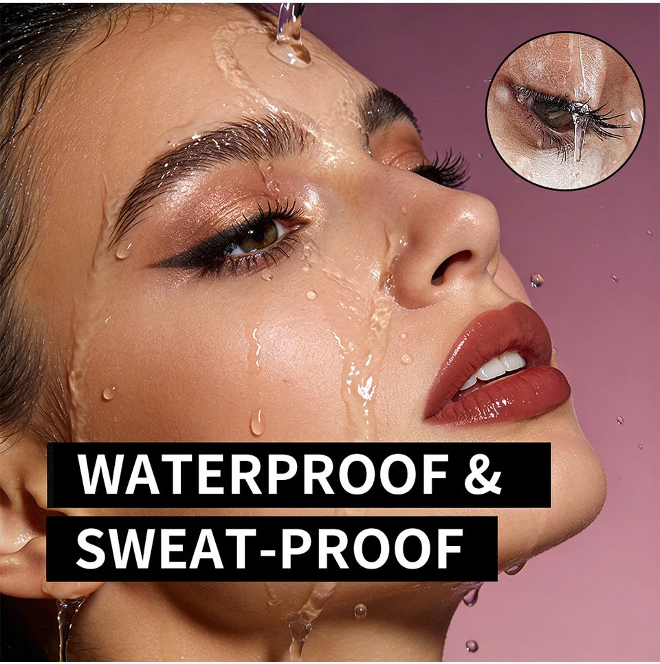 Black Volumizing Mascara Waterproof Lengthening Eyelash Extension