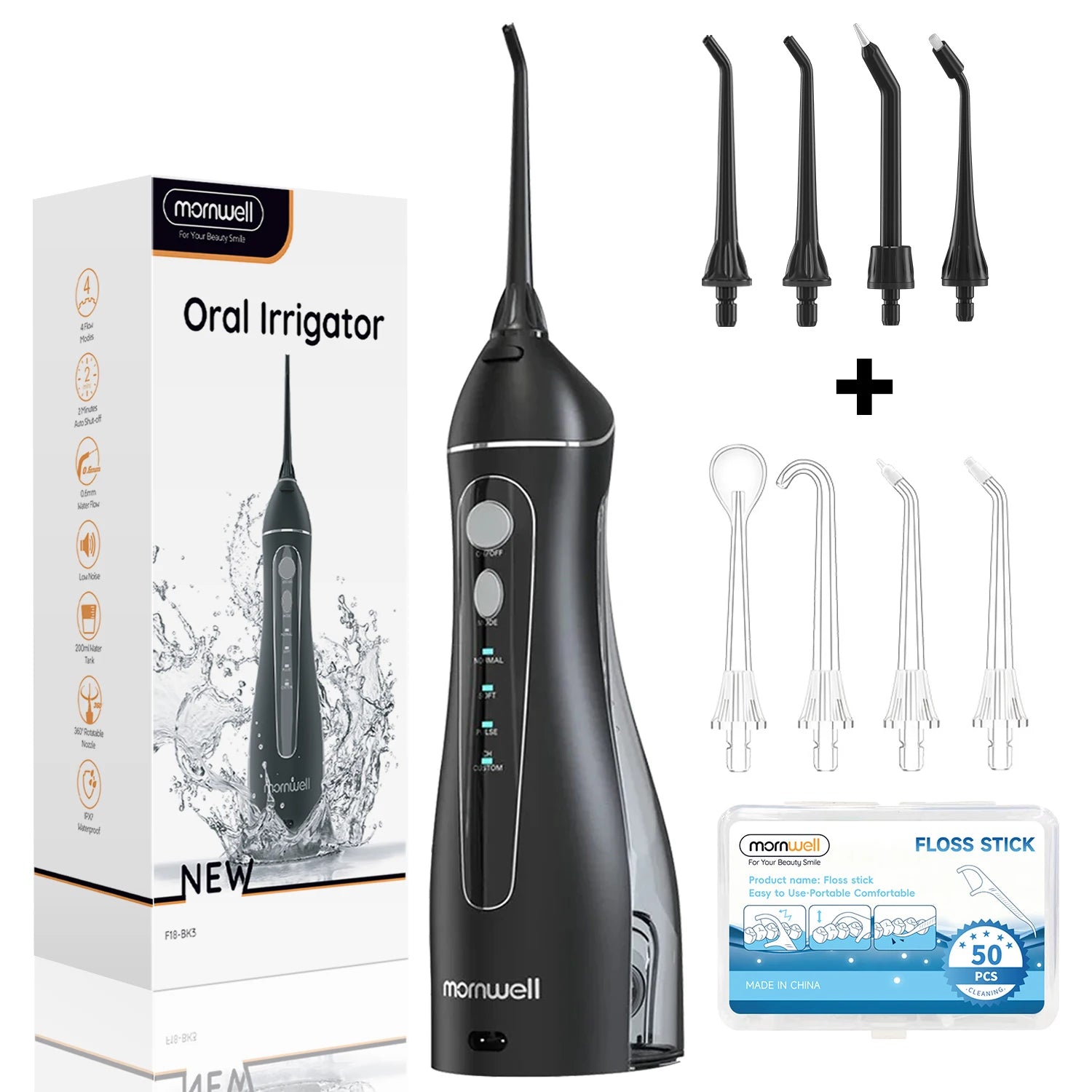 Portable Water Flosser Cordless Oral Irrigator - 11