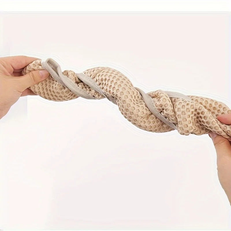 Universal Steering Wheel Cover 3D Massage Mesh Non Slip Elastic Grip - 5