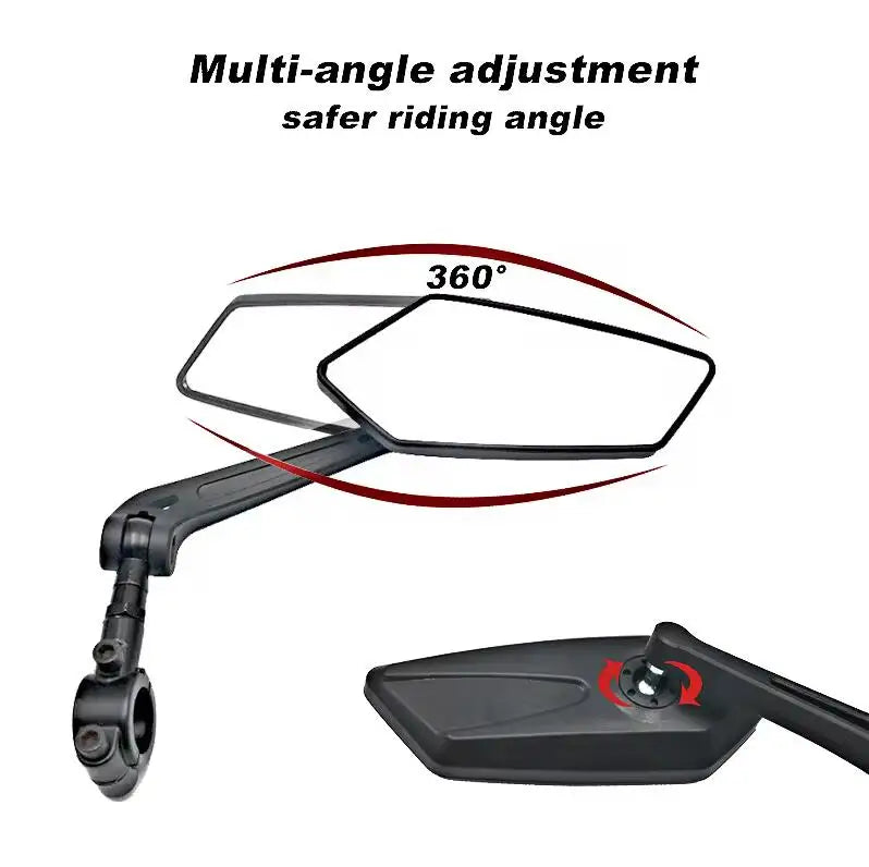 Adjustable Bike Rearview Mirror HD Reflection Mountain Cycling Mirror