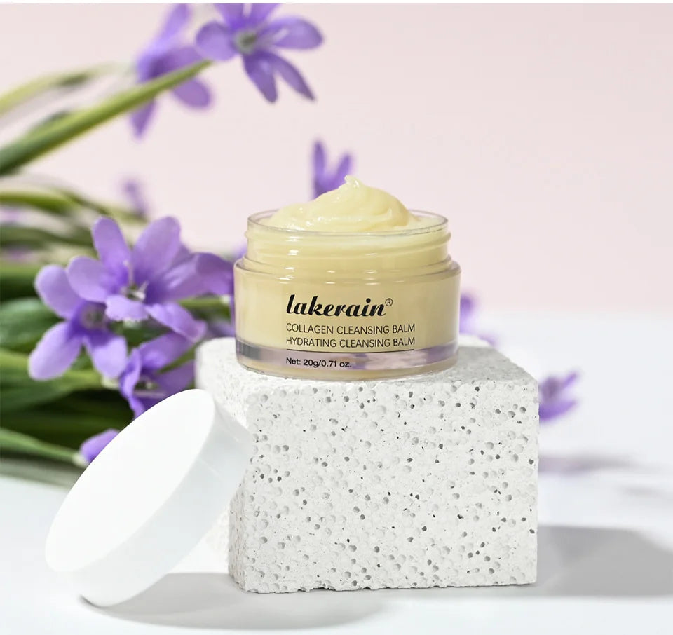Lakerain Collagen Cleansing Balm Makeup Remover & Deep Cleanser