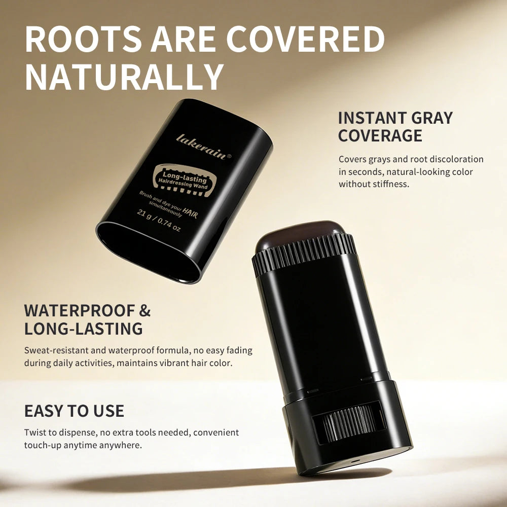 Temporary Hair Dye Stick and Root Touch Up Comb