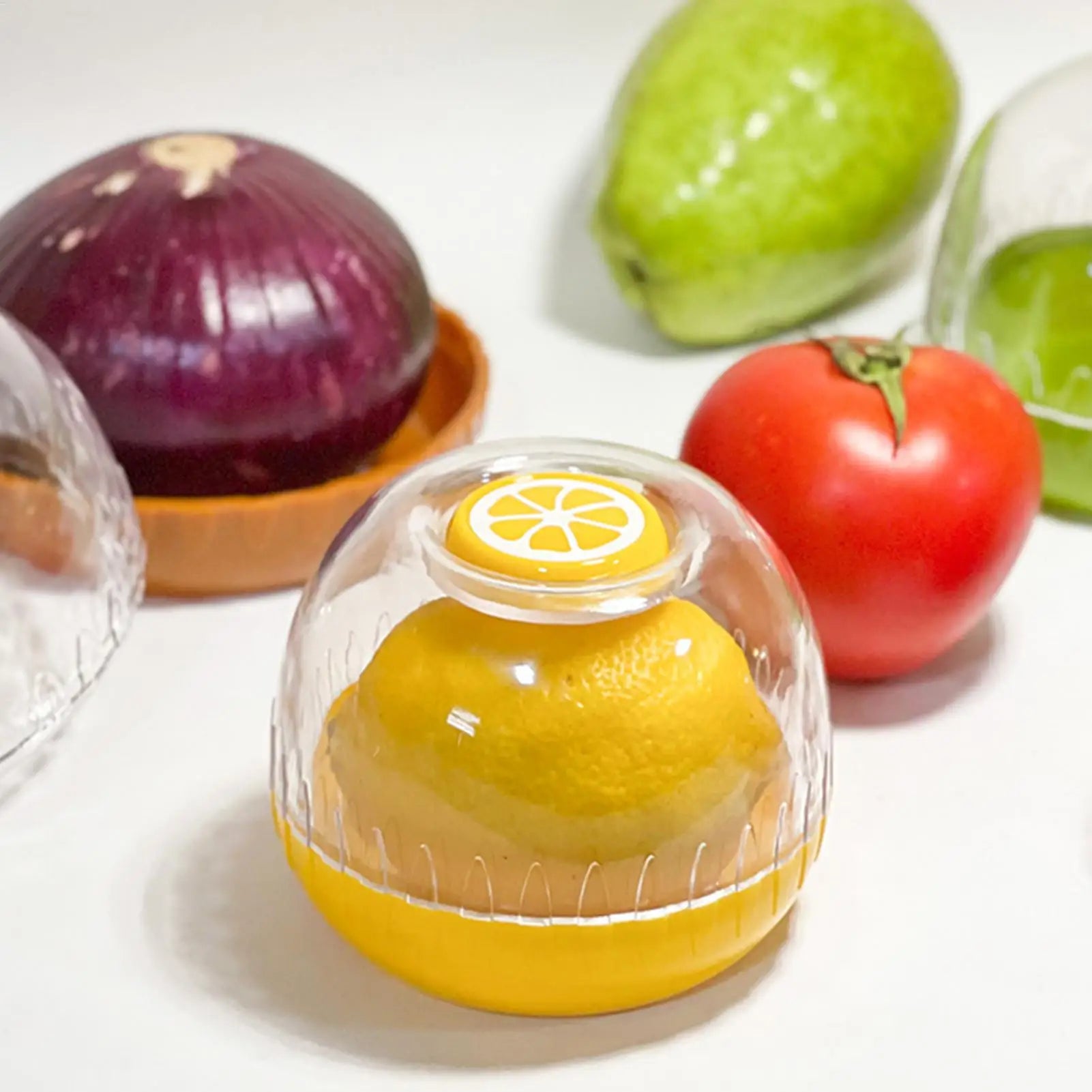 Airtight Fruit Vegetable Crisper Container Food Storage Keeper Box - 5