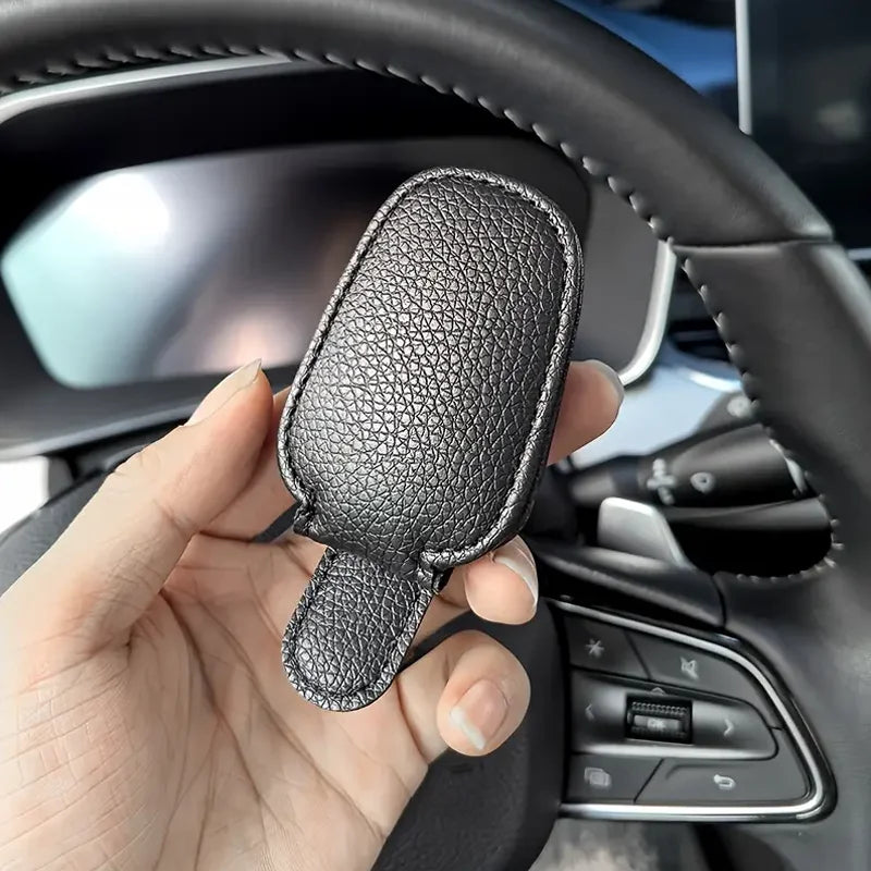 Car Sun Visor Glasses Holder Magnetic Sunglasses Clip Mount Organizer