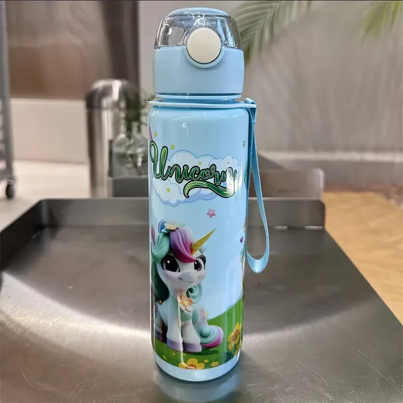 Fantia 700ml BPA Free Space Cup Portable Water Bottle with Straw - 18