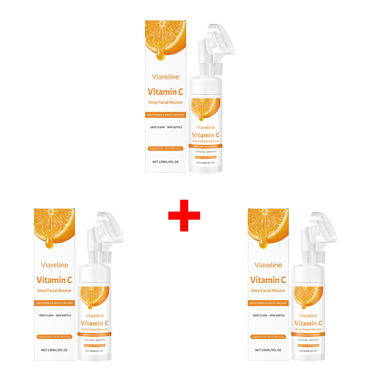 Vitamin C Facial Cleanser Deep Pore Cleansing Foam