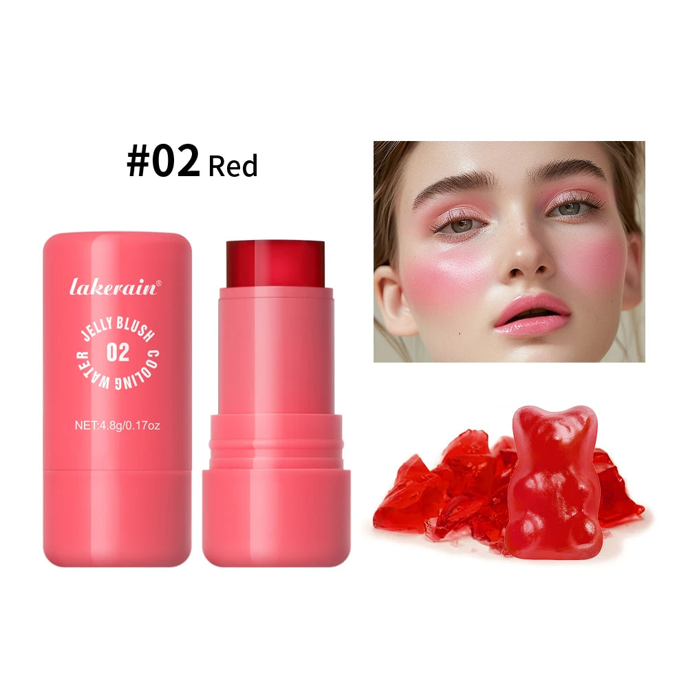 3 in 1 Jelly Tint Stick Hydrating Blush and Lip Tint