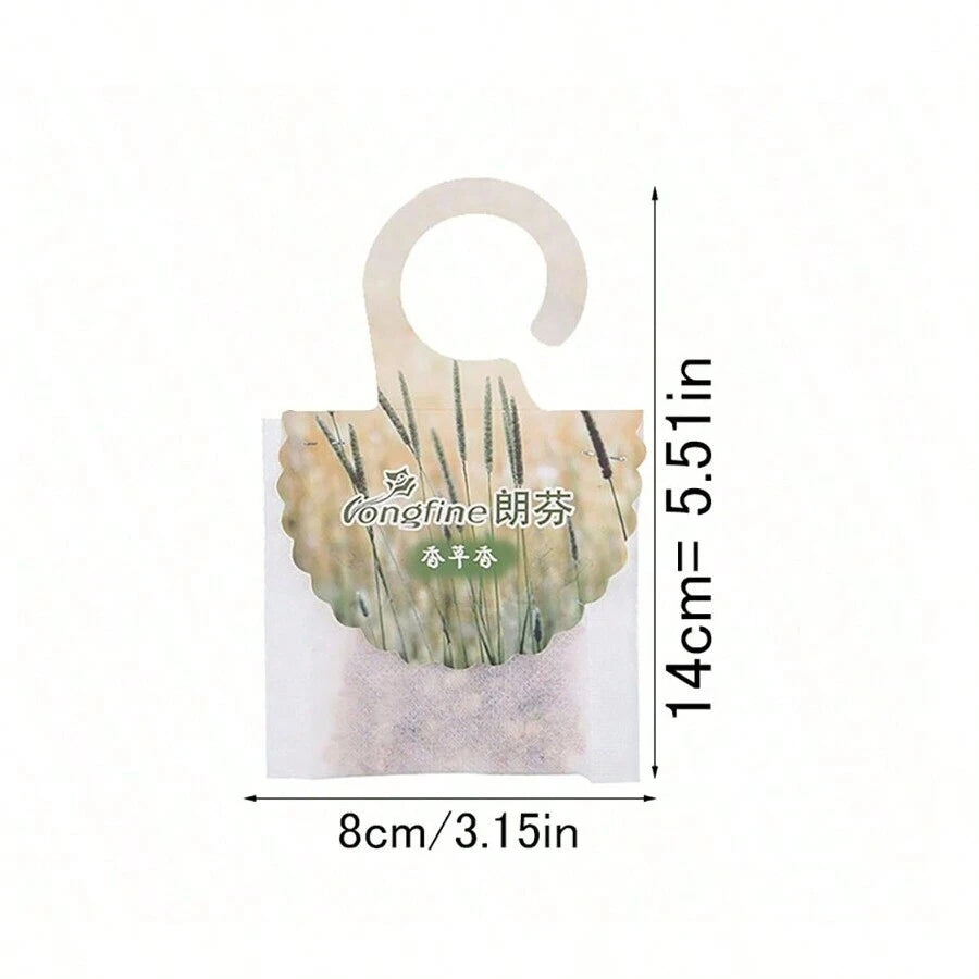 5 10 Pack Wardrobe Hanging Sachets Air Freshener Closet Odor Eliminator