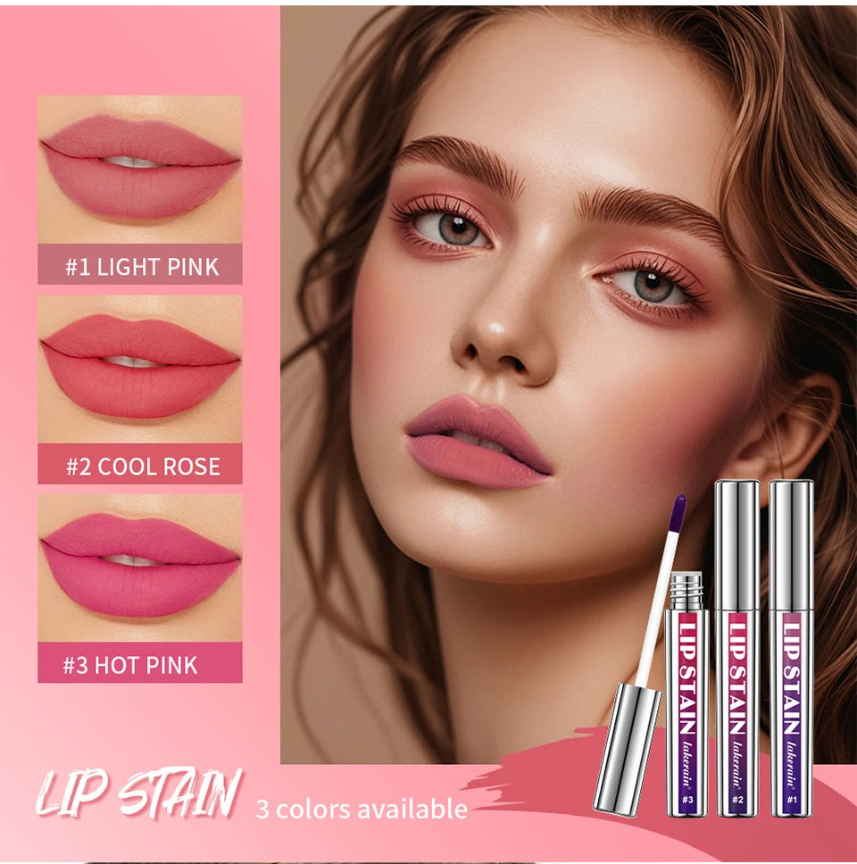Peel Off Lip Stain Long Lasting Transfer Proof Tint Kit