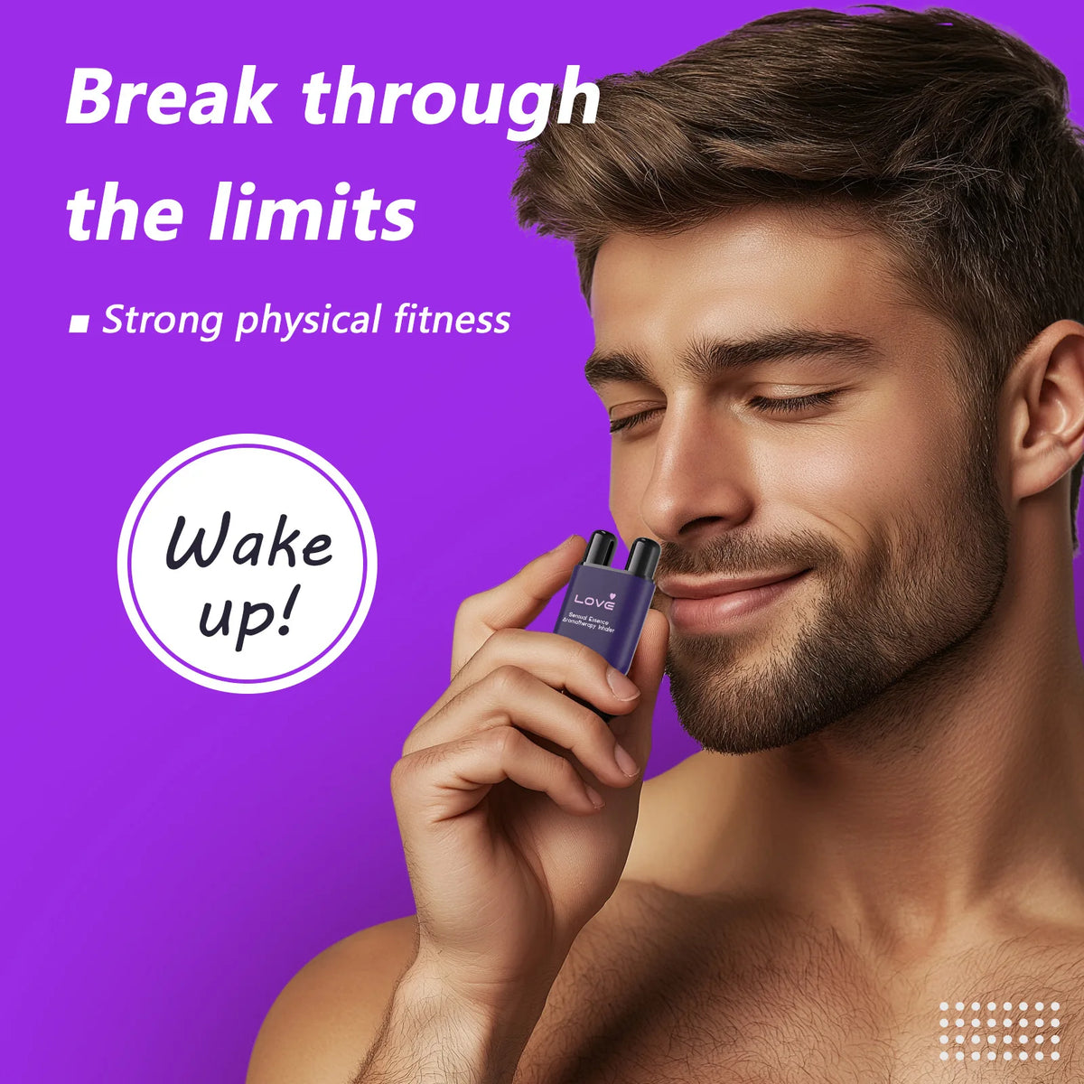 Double Hole Vitality Energy Stick Aromatherapy Inhaler