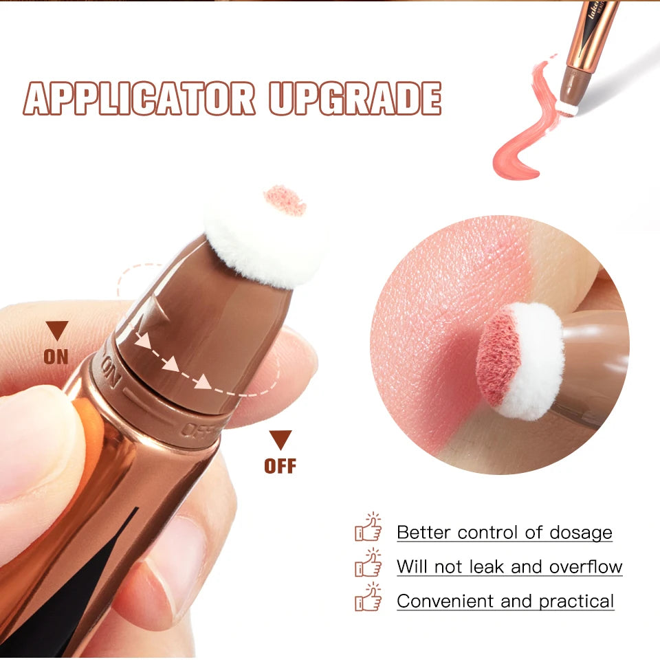 Liquid Contour Wand Blusher Highlighter Makeup Stick - 17