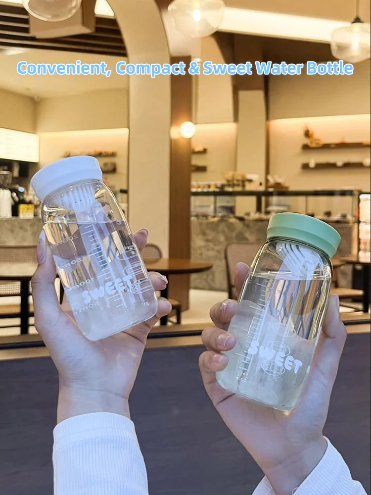 Portable Mini Water Cup Heat Resistant BPA Free Travel Bottle - 7