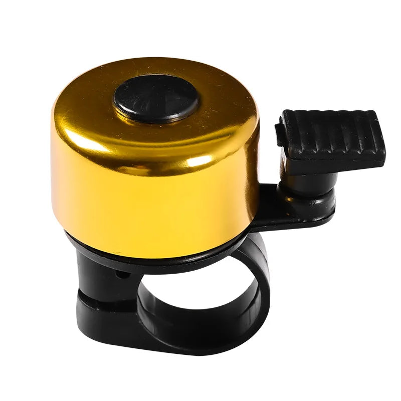 Classic Aluminum Bike Bell Loud Clear Safety Horn for Road Mountain Bikes - 16