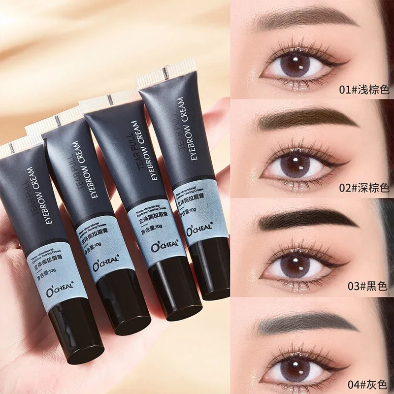 Professional Henna Eyelash And Eyebrow Dye Gel Kit
