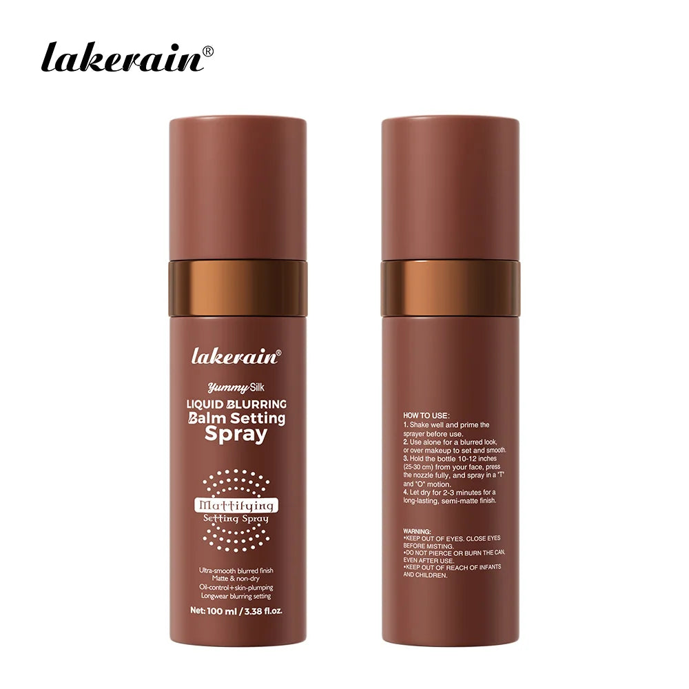 Liquid Blurring Balm Setting Spray Long Lasting Matte Makeup Fixer - 22