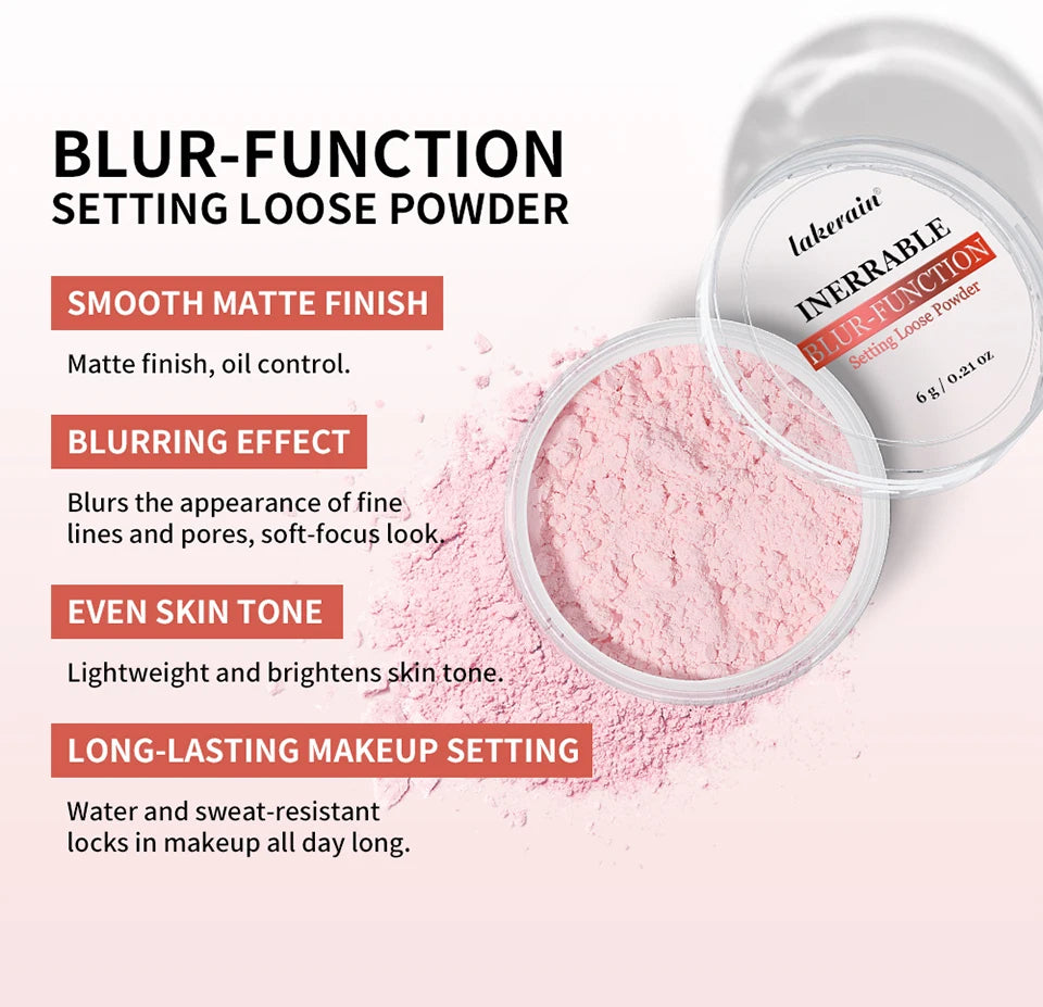 Baked Setting Loose Powder Oil Control Matte Face Powder - 10