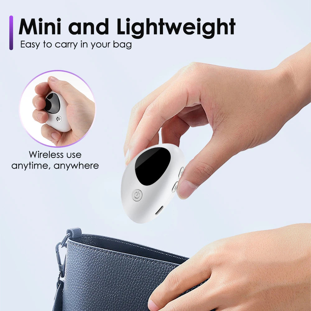 Microcurrent Sleep Aid Device CES Palm Massager for Insomnia Relief