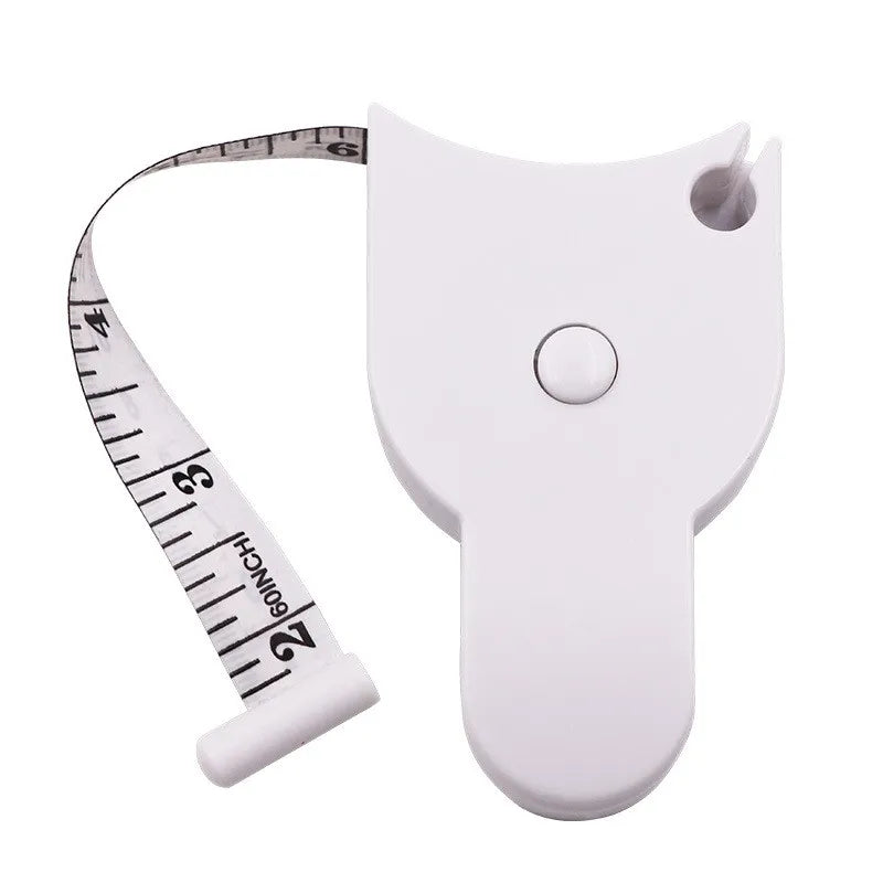 Retractable Body Measuring Tape Soft Fitness Waist Circumference Ruler - 9