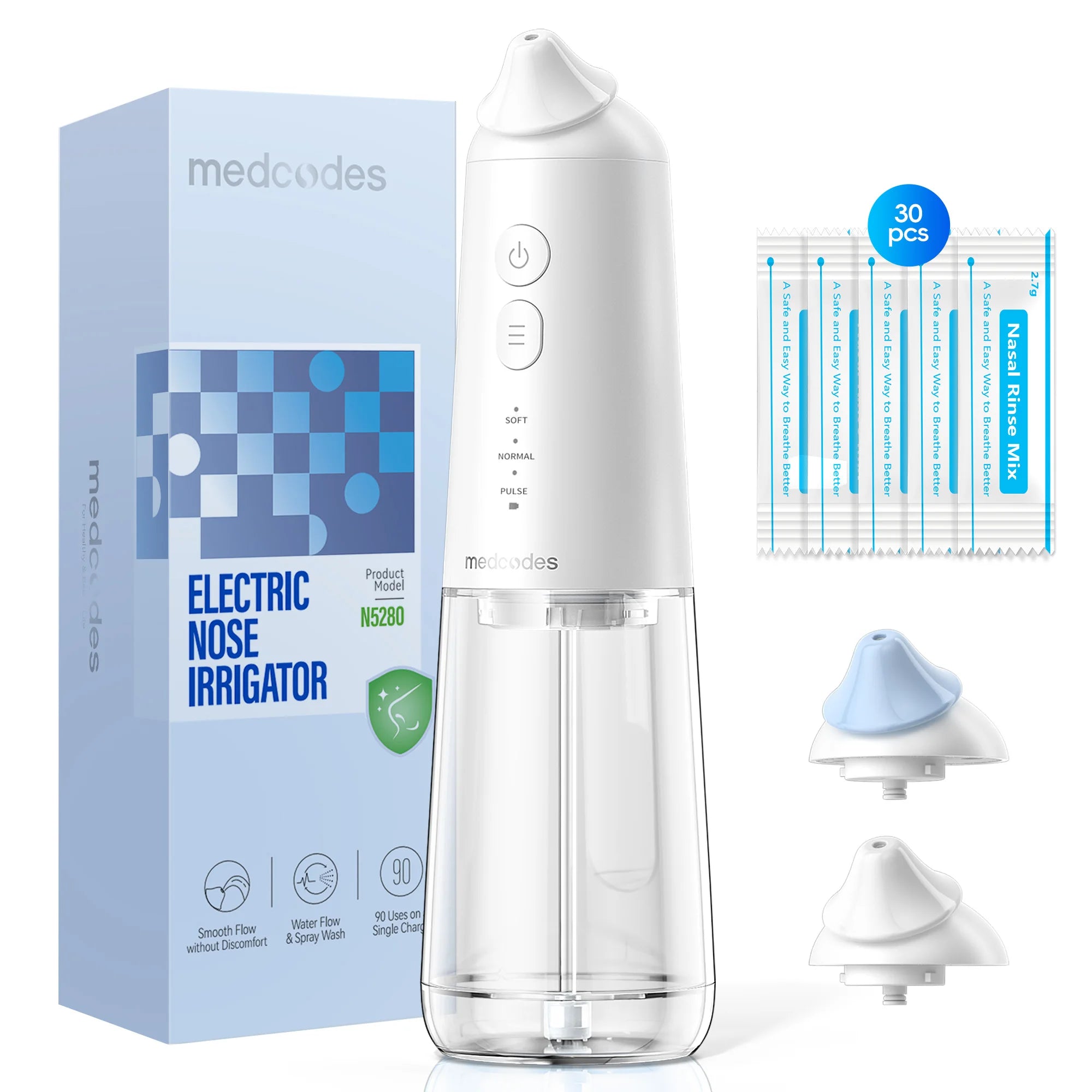 Electric Nasal Irrigator Sinus Rinse Machine - 1