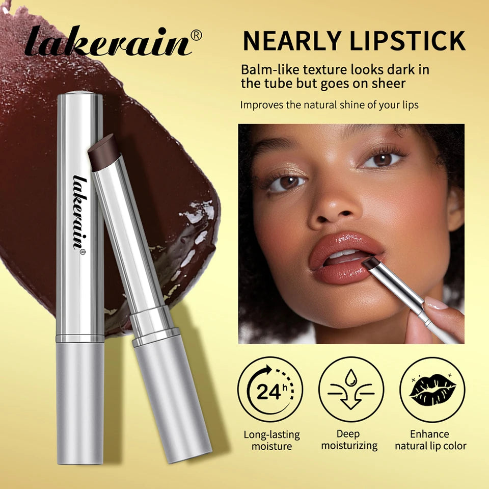 Lakerain Moisturizing Natural Lip Plumper Lipstick Gloss - 7