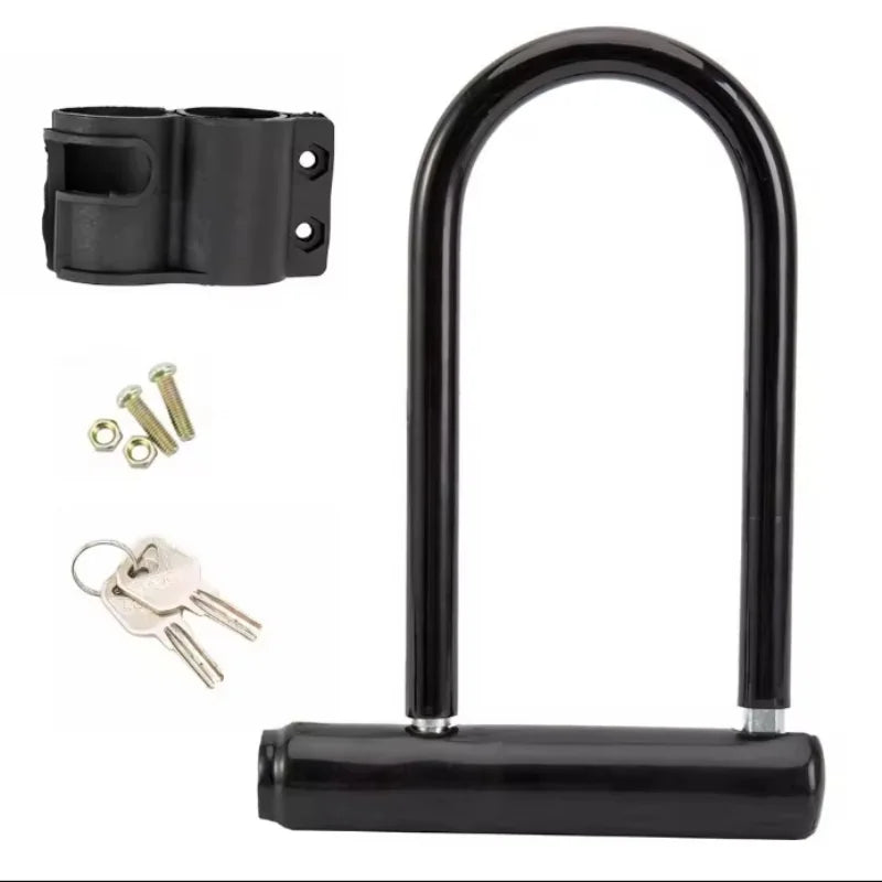 Heavy Duty Bicycle U Lock Anti Theft Security Lock for Bike and Scooter