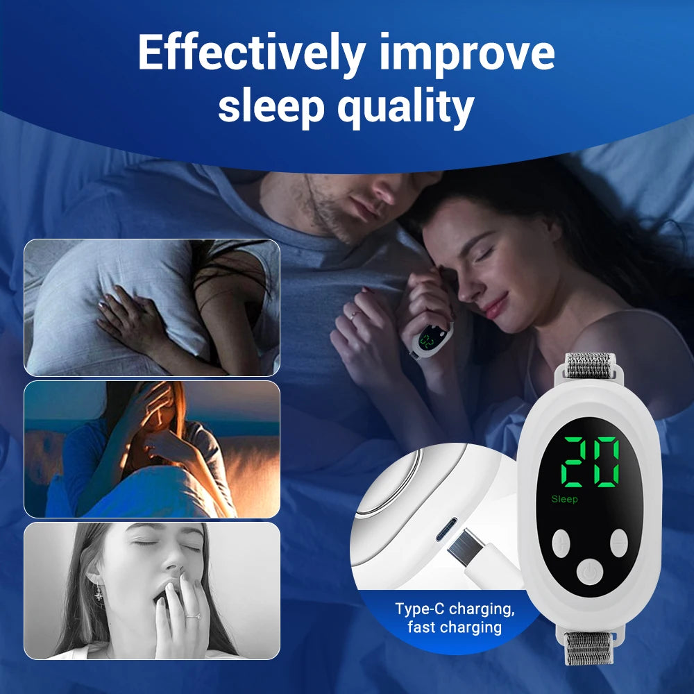 EMS Sleep Aid Device Microcurrent Insomnia Relief Machine