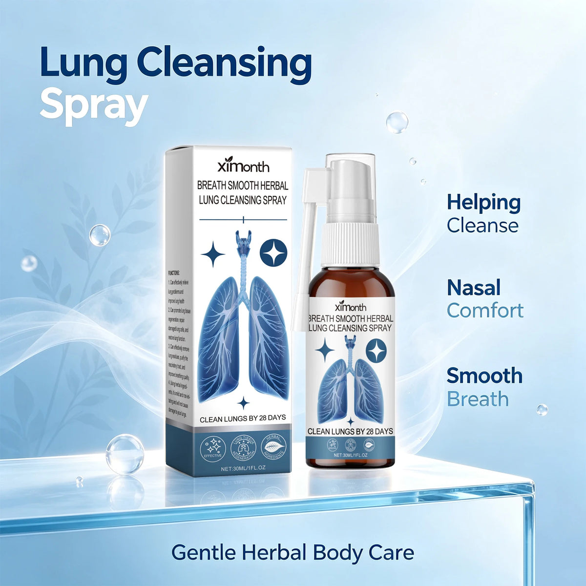 Ximonth Herbal Nasal & Throat Cleansing Care Spray