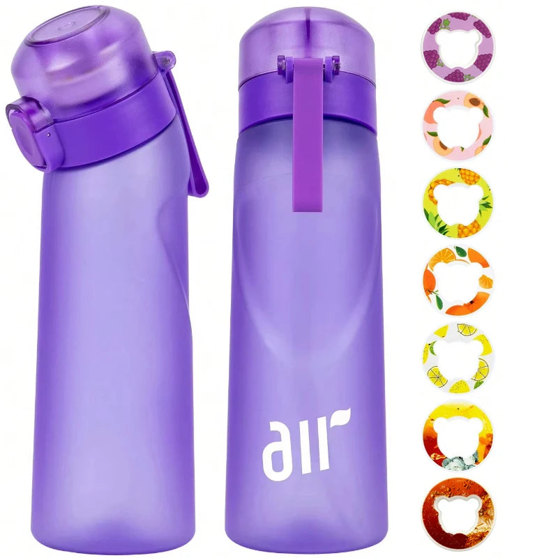 Scented Air Water Bottle with Flavor Pods for Sports and Hydration - 6
