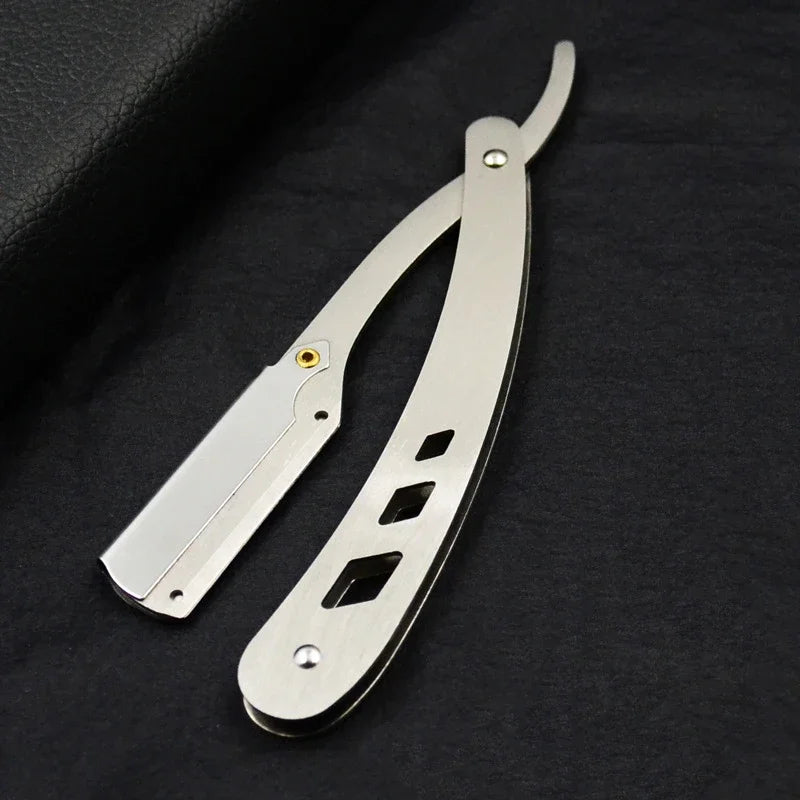 Men Shaving Razor Folding Barber Hair Removal Knife