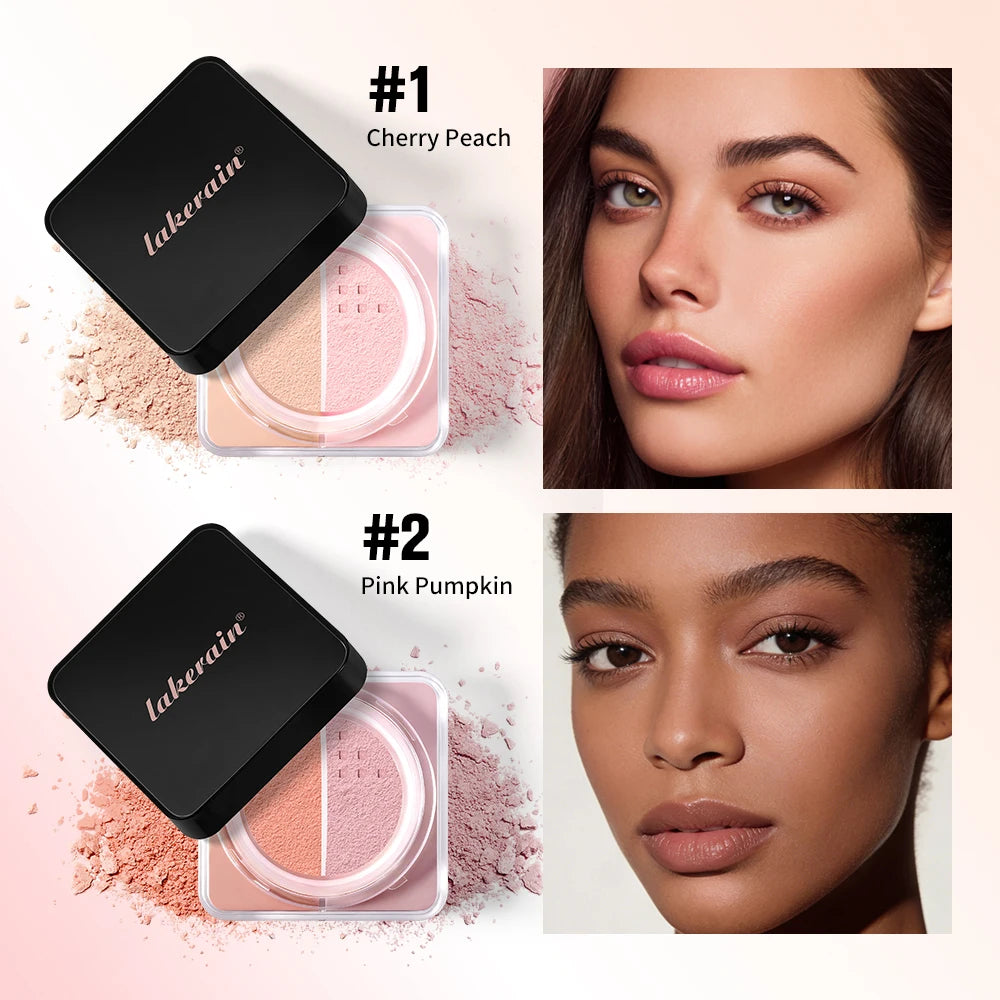 2-in-1 Color Correcting Setting Powder Matte Loose Powder