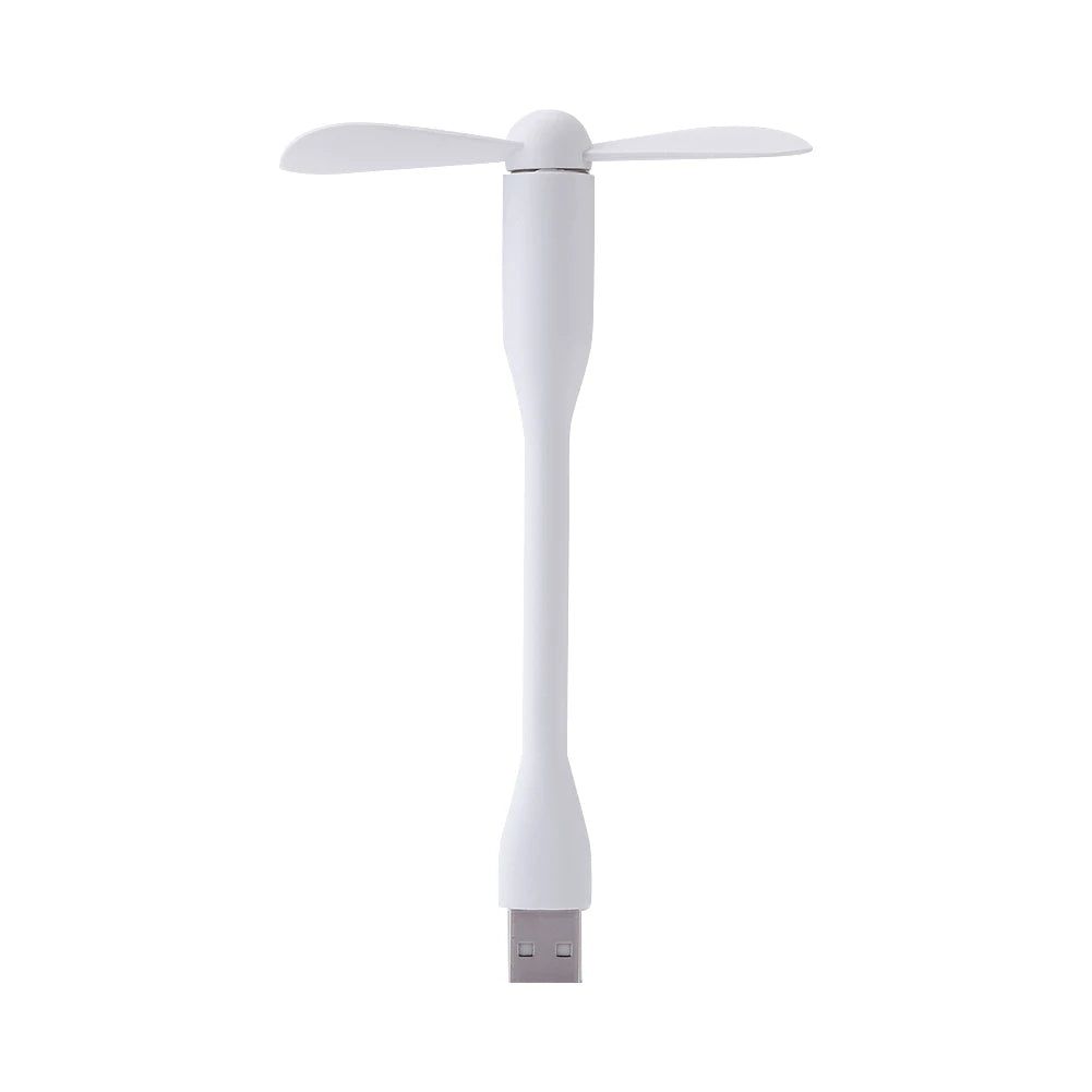 Portable Mini USB Fan Flexible Cooling Gadget for Laptop and Power Bank