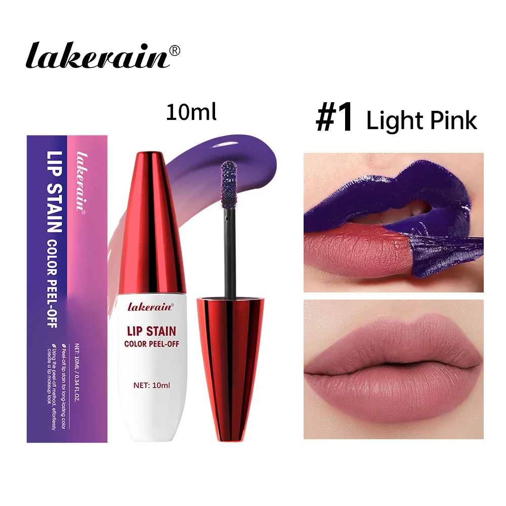 Peel Off Lip Stain Waterproof Tattoo Lip Tint Gloss - 19