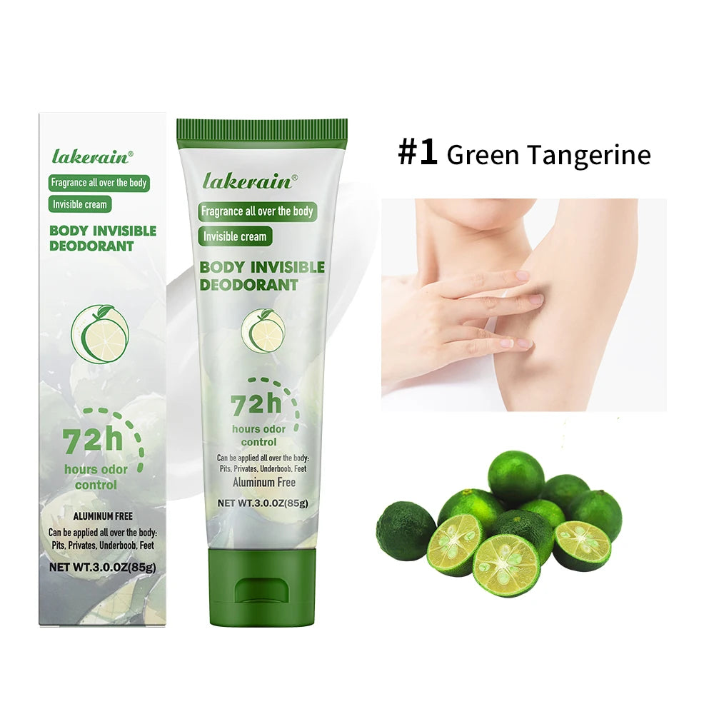 Mint Fragrance Long Lasting Odor Control Deodorant Cream - 20