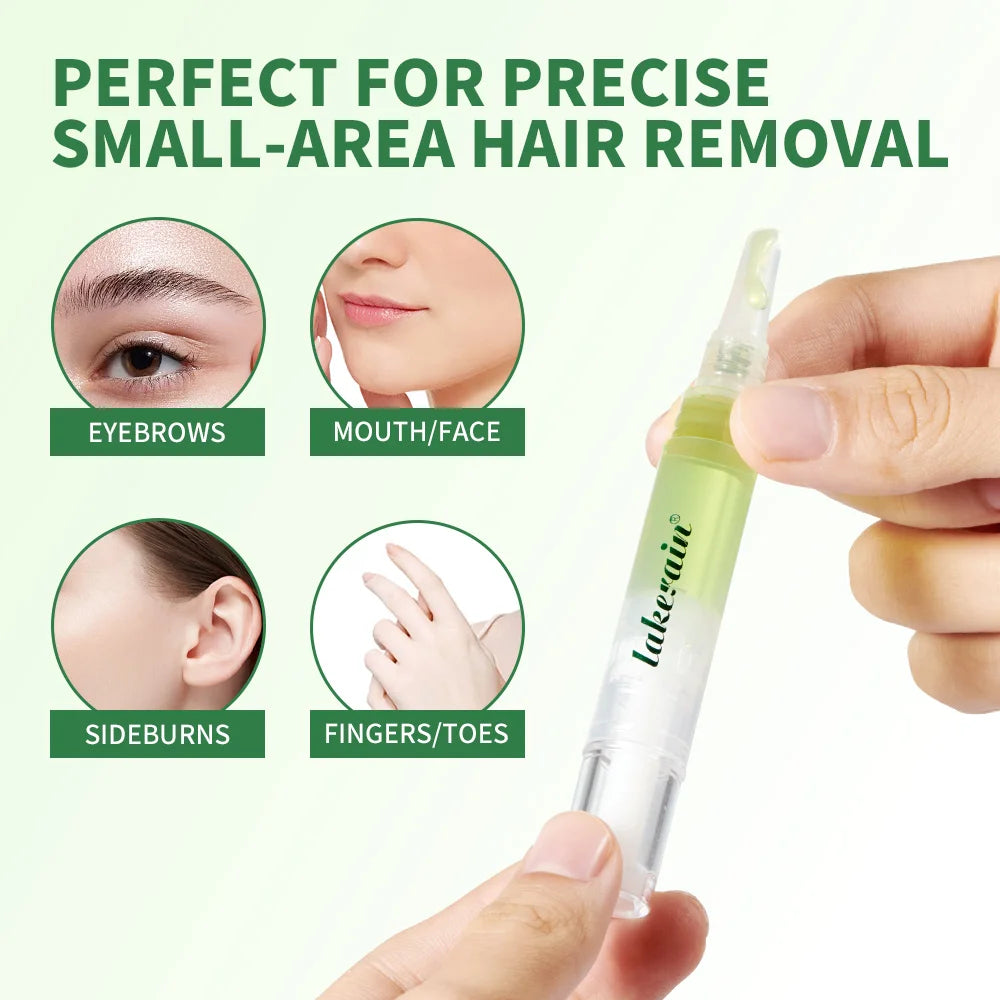 Eyebrow Wax Wand Hair Removal Kit for Salon Quality Brows at Home