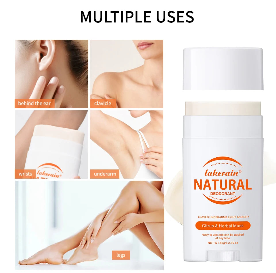 Solid Deodorant Stick Natural Perfume Balm Long Lasting Fragrance - 10