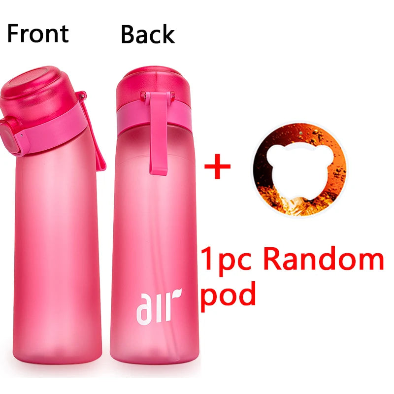 800ml Scented Water Bottle Portable Flavor Pod Sports Hydration Cup - 22