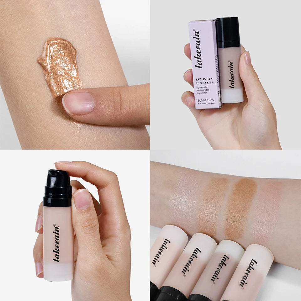 Lakerain Glowy Super Gel Lightweight Dewy Liquid Illuminator Primer