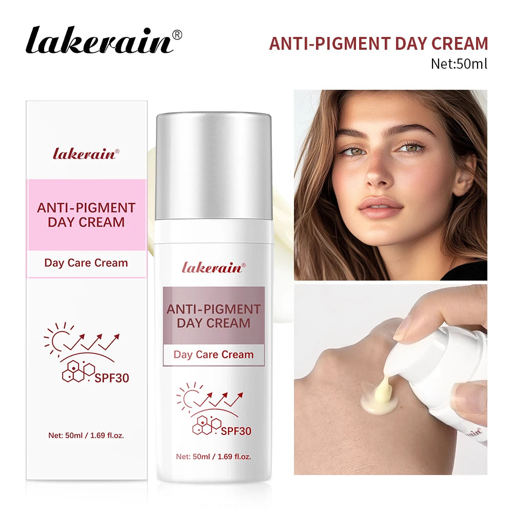 Anti-Pigment Day Cream SPF 30 Hydrating Facial Sun Protection - 18