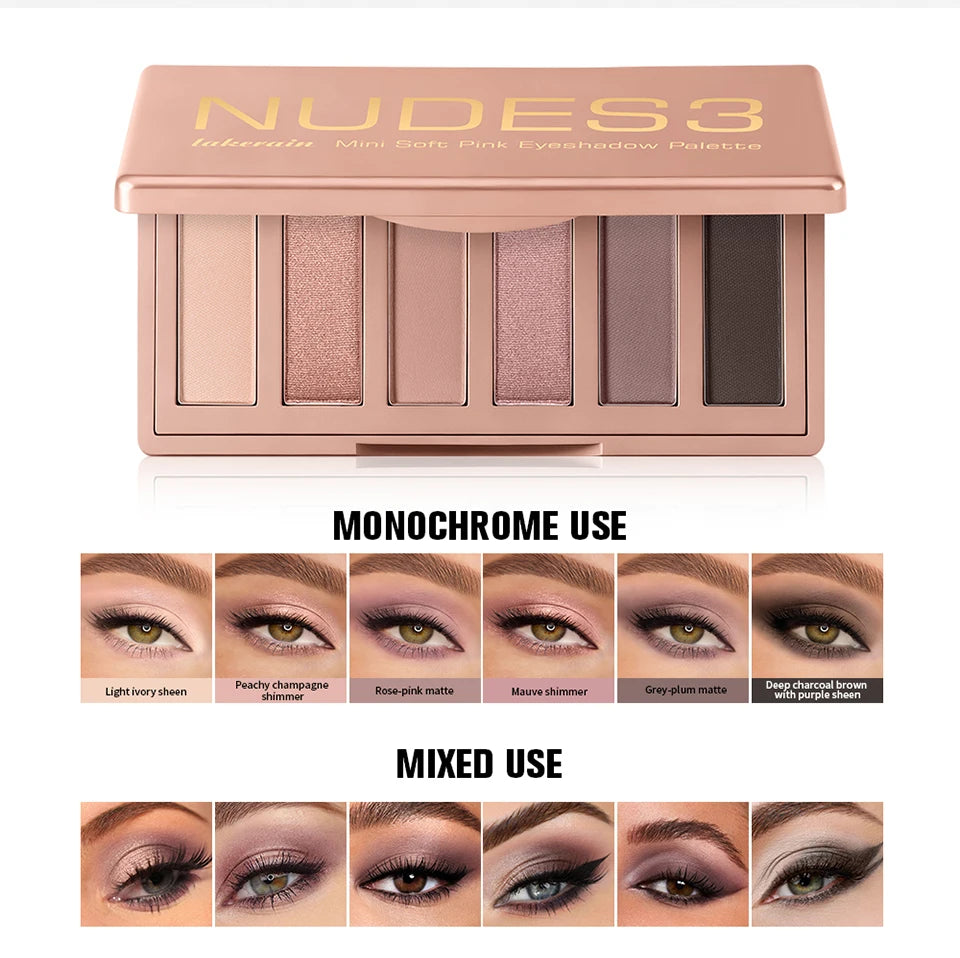 Eyeshadow Palette Long Lasting Neutral Matte Shimmer Eye Makeup - 11