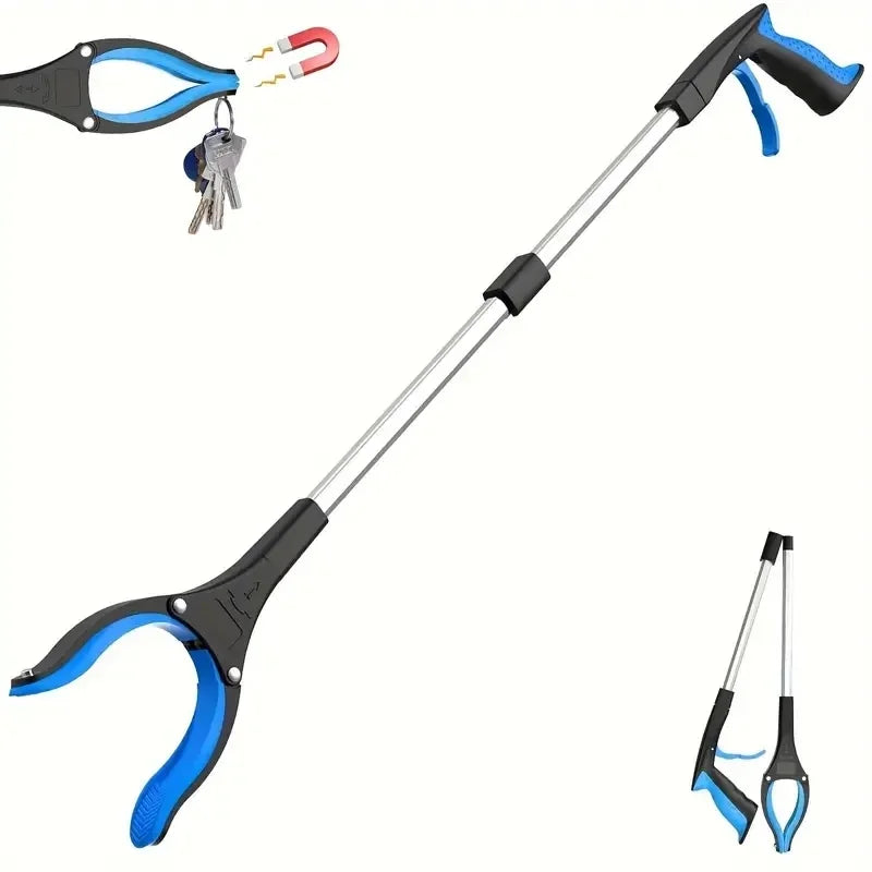Foldable Grabber Tool Reacher Magnetic Pick Up Helper for Trash
