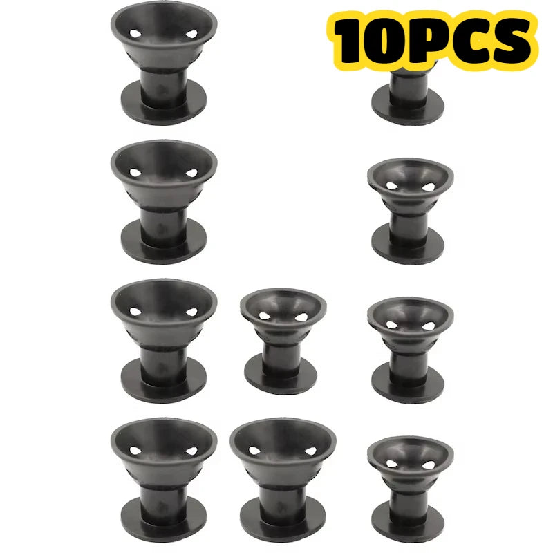 30pcs Silicone Mushroom Hair Curlers Heatless Wave Styling Rollers - 19