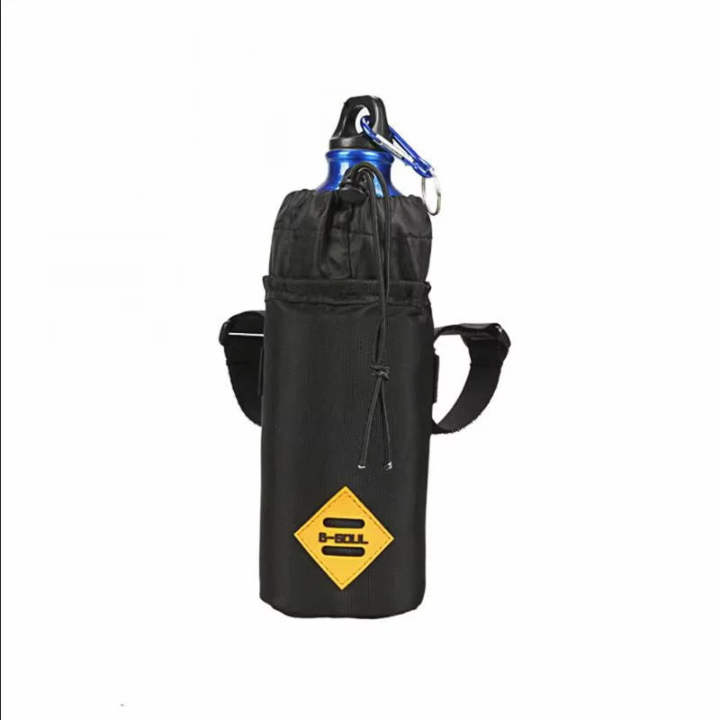 Insulated Bicycle Handlebar Bag Waterproof Bike Water Bottle Phone Pouch - 8