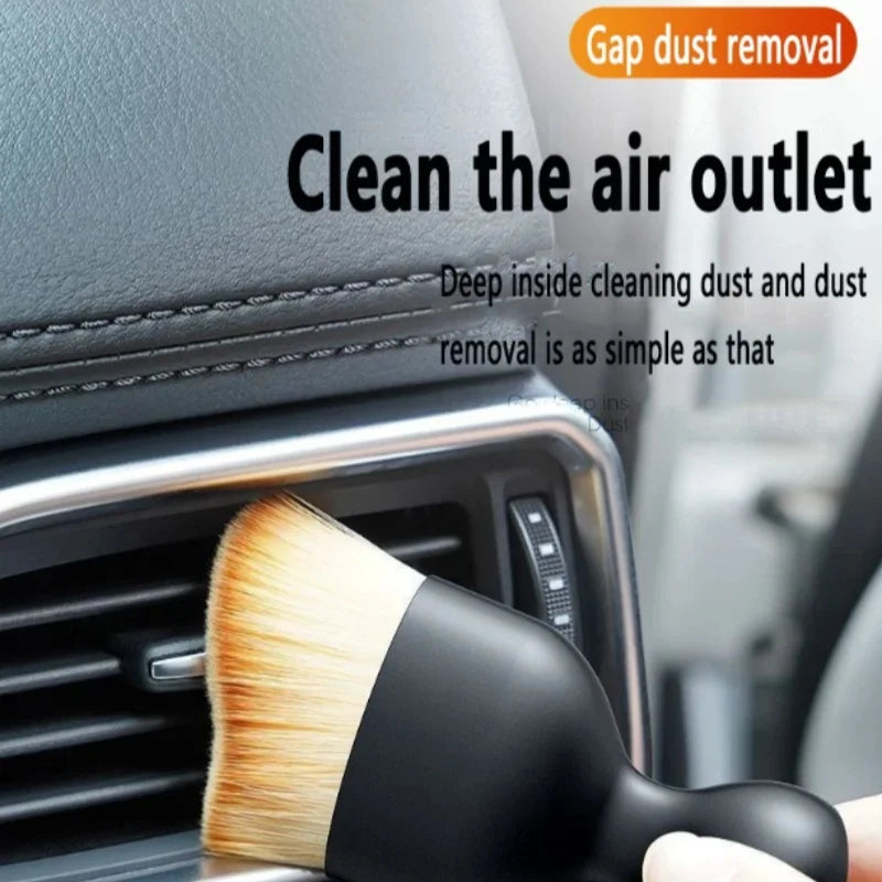 Soft Car Interior Detailing Brush Dashboard Air Vent Dust Cleaning Tool