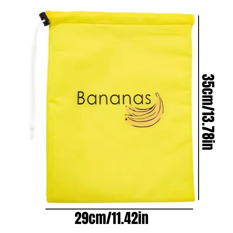 Insulated Banana Storage Bag Fresh Keep Fruit Keeper Container - 6
